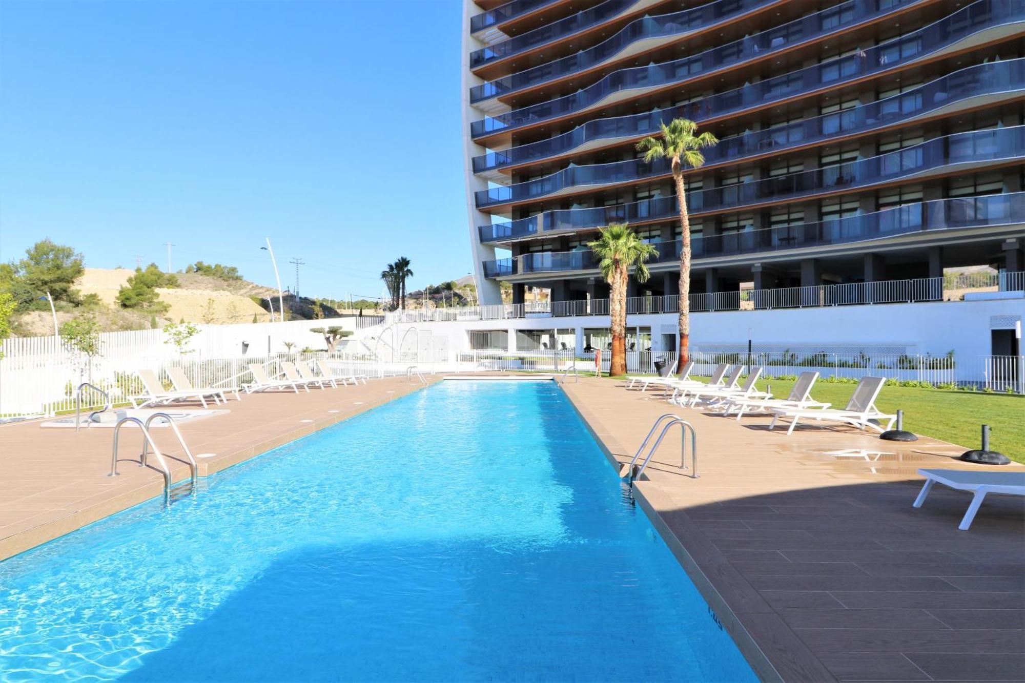 Апартаменты Sunset Waves Siesta Бенидорм Экстерьер фото